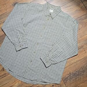 Arrow Brown and Tan Casual Button Down Shirt